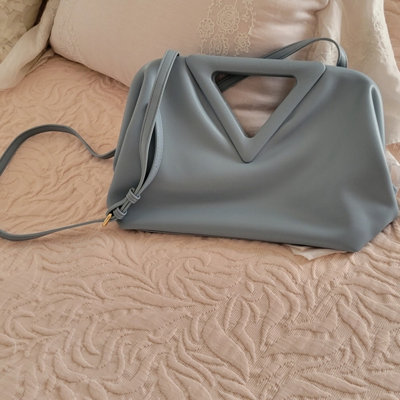 Moda Luxe Purse Blue Never Used - Picture 1 of 9